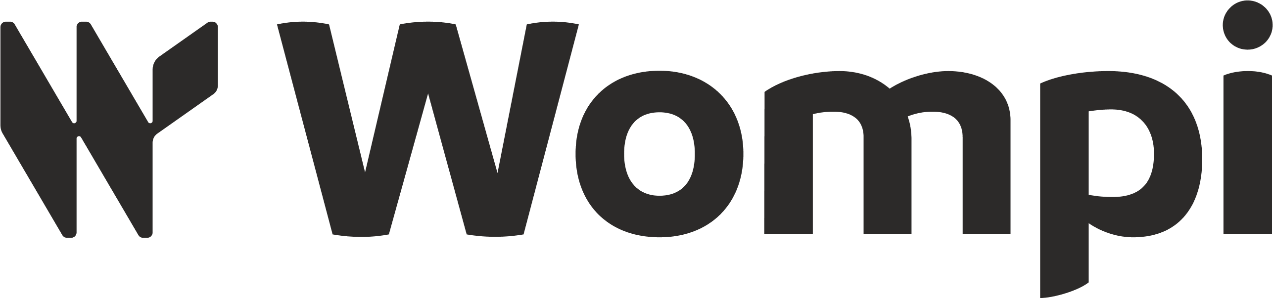 Logotipo oficial de Wompi